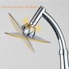 Rainfall Shower High Pressure Universal Shower Easy Cleaning Bathroom Shower Head Adjustable 6/9 Inch 360 Rotating