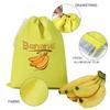 Reusable Produce Storage Bags with Drawstring Breathable Fruit and Vegetable Fresh Keeping Pouches for Kitchen Refrigerator