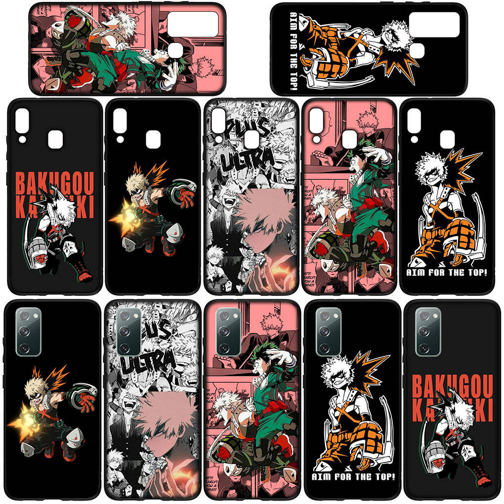 Cover for iPhone 17 16 15 Xiaomi Poco Redmi Note 14 13 12 Pro Max Samsung Galaxy S25 S24 S23 OPPO Huawei Bakugou Katsuki My Hero Academia Phone Case