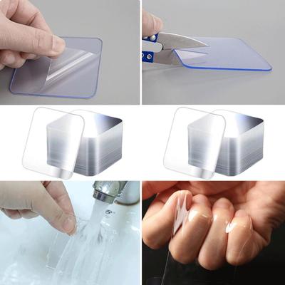 Extra Strong Glue Double Sided Adhesive Tape for Wood Square Wall Stickers Patch for Home Bathroom Seamless Waterproof Tapes