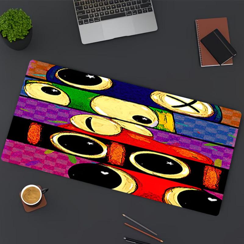 Game Rainbow Friends Print Mouse Pad, for Keyboard Pad Laptop PC Mat for Office Home Use, Desk Decor, Perfect Birthday Gift for Gamers