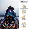 1pc Halloween Pumpkins Blanket Lightweight Flannel Blanket Throw Blanket For Sofa, Bed, Travel, Camping Yy2509026213