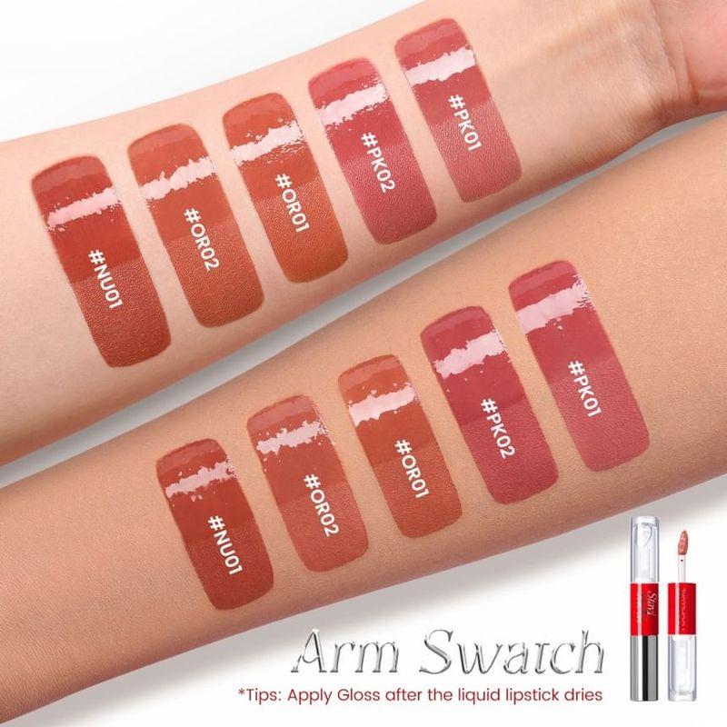 FOCALLURE - Stay Sheen 2 IN 1 liquid Lipstick - 2 Colors