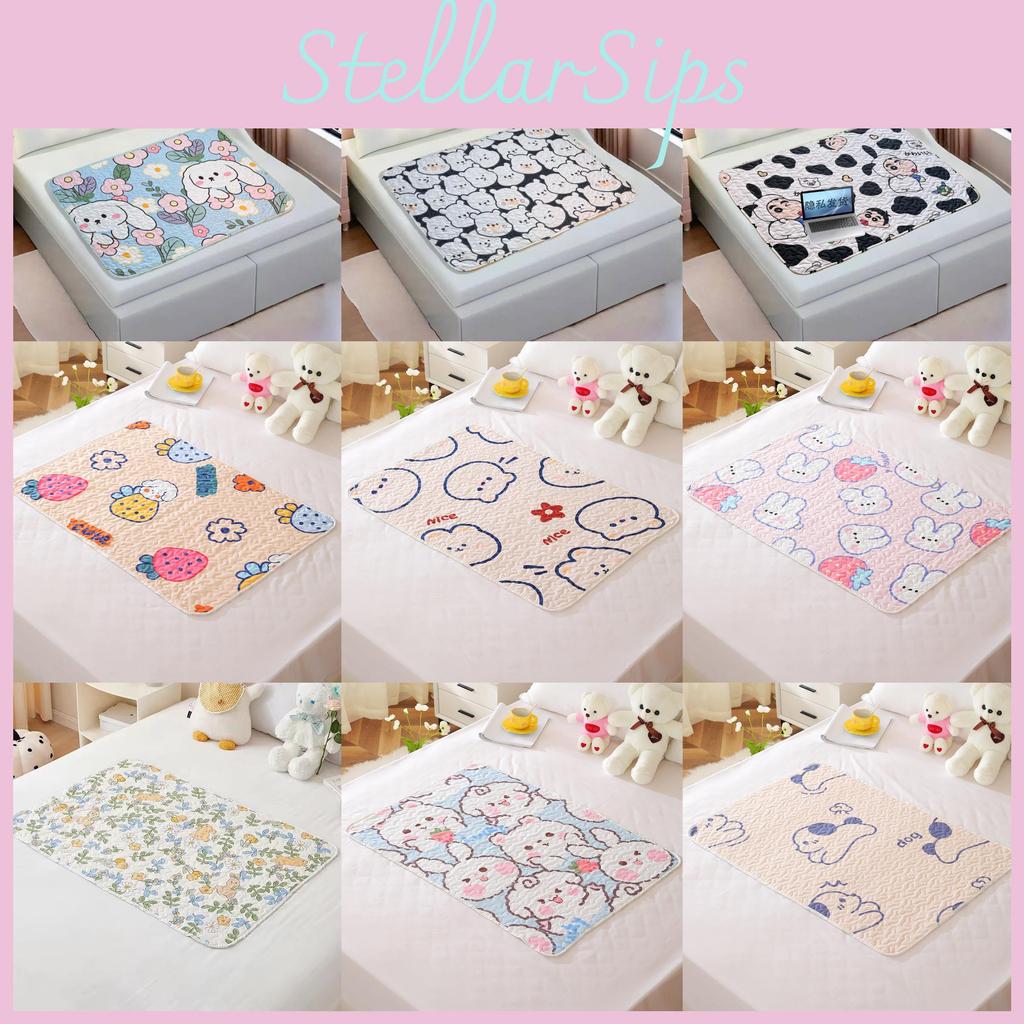Cartoon Erdbeere Schaf Bär Tier Wiederverwendbare Atmungsaktive Matratzenauflage für Studentenwohnheime und Babypflege