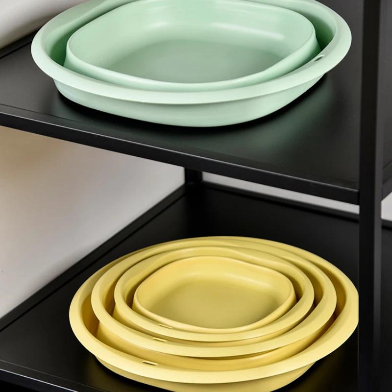 Telescopic Foldable Basin, Portable Compression Basin, Washbasin, Silicone Travel Ultra Light Household Sink