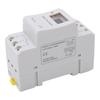 Interruttore Timer Digitale LCD Programmabile Settimanale Relè Temporale da Barra AC220?240V 16A THC15A