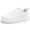 Four Seasons Trend Men's Fashion Casual Shoes College Style Low-top Thick-soled Heightening Shoes Students Wear White Shoes 2025