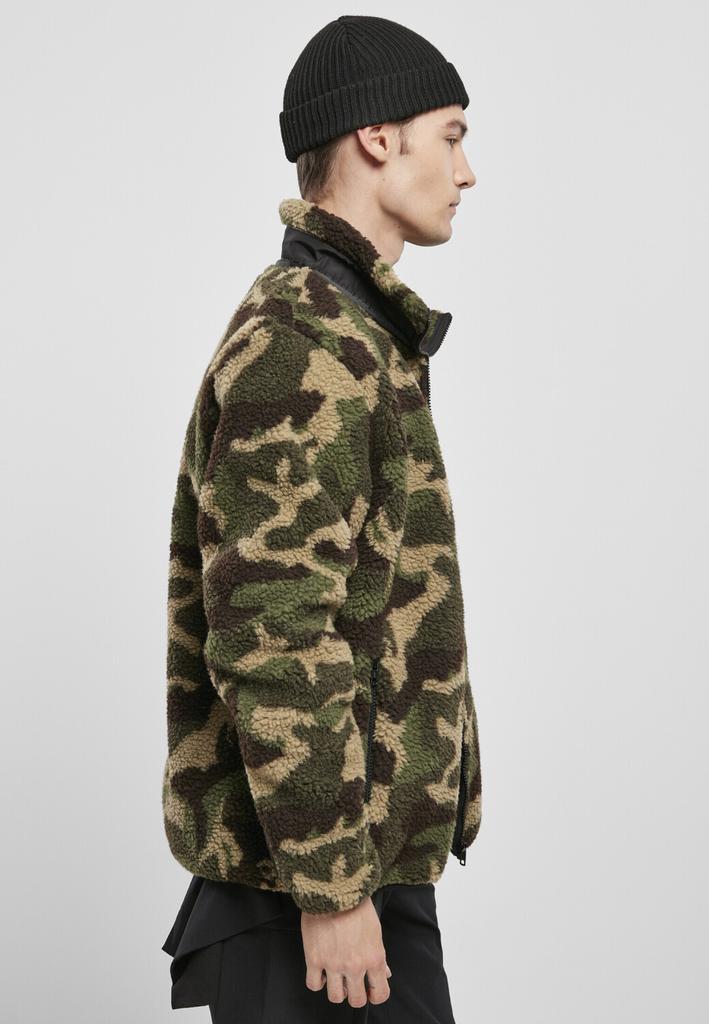 Demi-season Jacket Urban Classics Sherpa Jacket (TB3833-00396-0051) Wood Camouflage