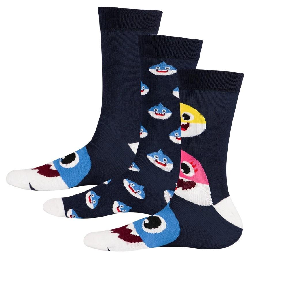 Baby Shark Mens Cotton Socks (Pack of 6)