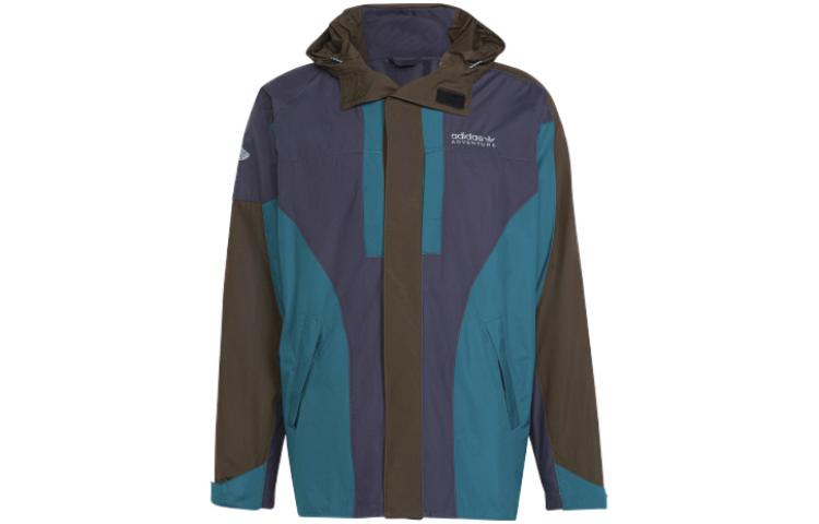 

Adidas Originals Jackets Men s Teal Hooded Moderate Other HF4803 S
