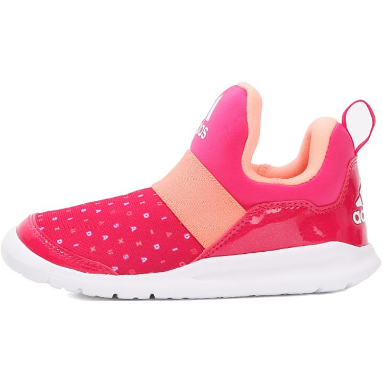 Adidas Rapidazen C Comfortable Slip Resistant Cushioning Low top Kids  Training Shoes Rose Red CG3264 33