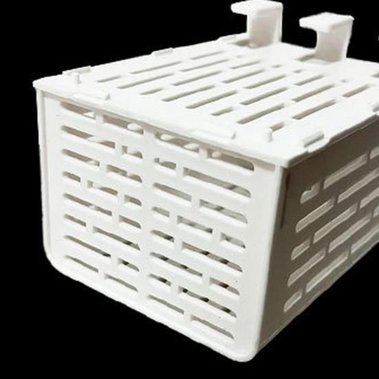 Pflanzenhalter für Aquarien, hitzebeständig, Hydrokulturkorb, Hängende Pflanzbecher für Aquarien mit Haken für Unterwasser-Wasserpflanzen