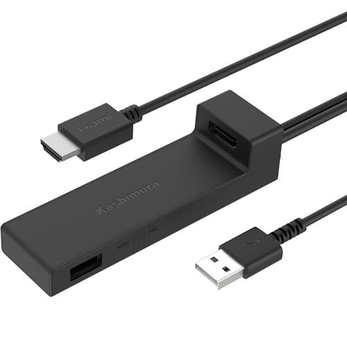

Подовжувальний кабель HDMI типу A, сумісний з Kashimura Fire TV Stick, для акуратної прокладки проводів у салоні автомобіля NKD-260