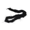 Feather Trim Scarf Add Glamour to Your Outfit with 2M Ostrich Feathers