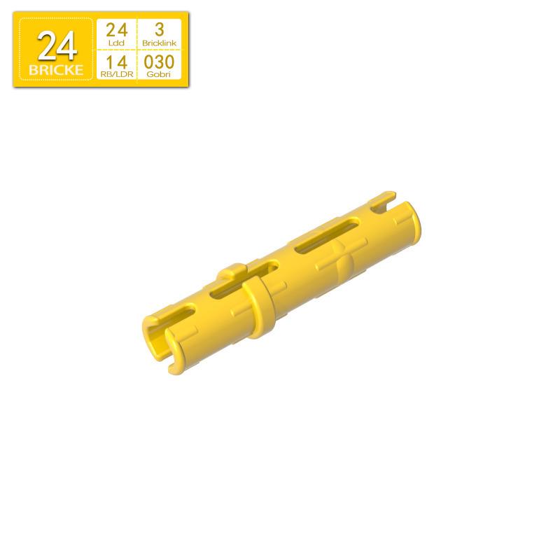 BRICKE Brick Pin with Friction Long 23.7 Compatible with LEGO 6558 Educational Building Blocks Puzzle Tool