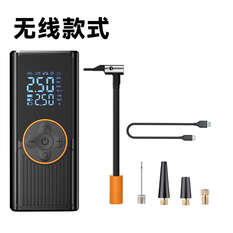 

Беспроводной воздушный насос 150psi Портативный электрический насос для накачивания шин для автомобиля, велосипеда, мотоцикла, воздушный компрессор, инжектор, велосипедные аксессуары чёрный