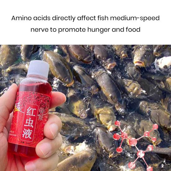 60ml Fish Attractants High Concentration Strong Penetration Effective Fast Gathering Attract Fish Worm-Scent Sea River Freshwater Fish Bait