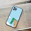 Cute J-Jogumans Dinosaur Phone Case For iPhone 17, 16,15,14,13,12,11 Plus,Pro Max, Others Soft Black Cover