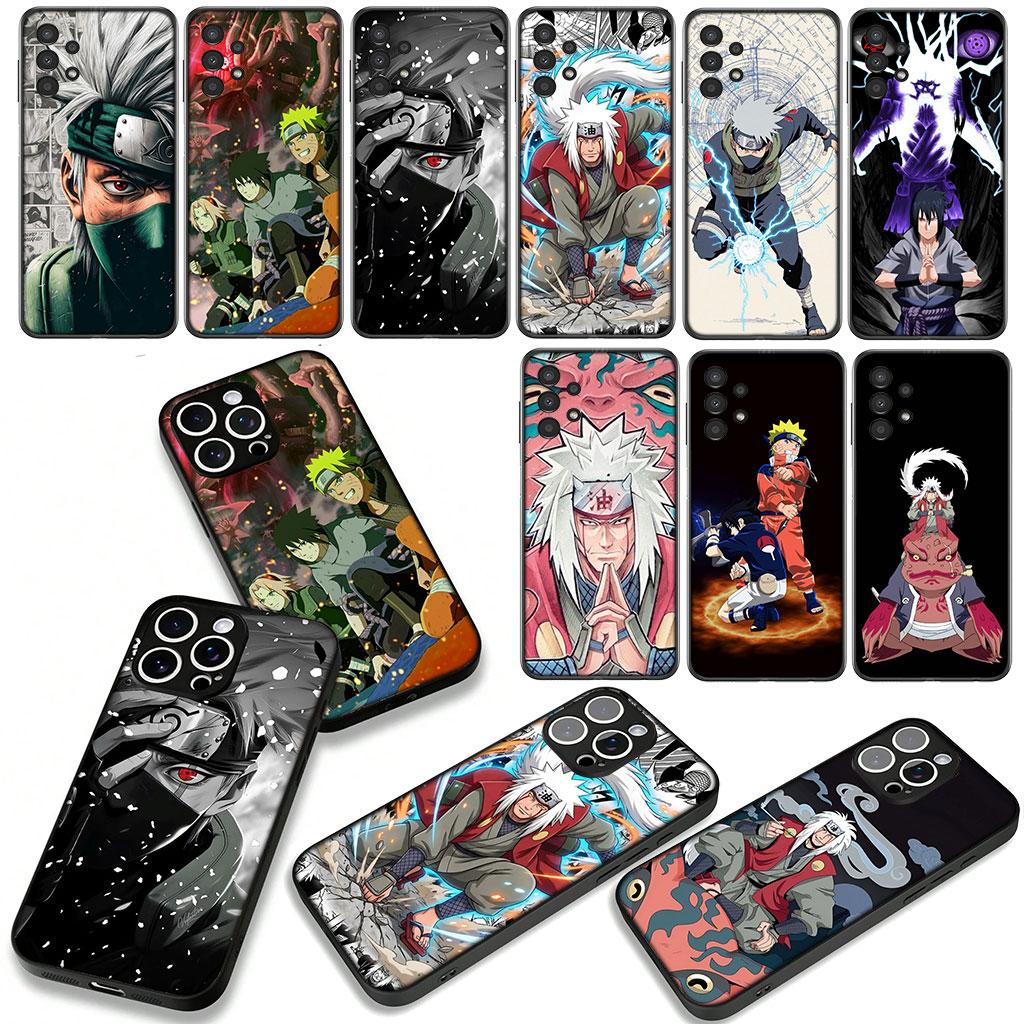for Motorola Moto Edge 70 60 Fusion 40 NEO 20 Pro G Stylus G56 G96 G52 G41 G42 G51 Case Jiraiya Narutos Kakashi Uchiha Sasuke