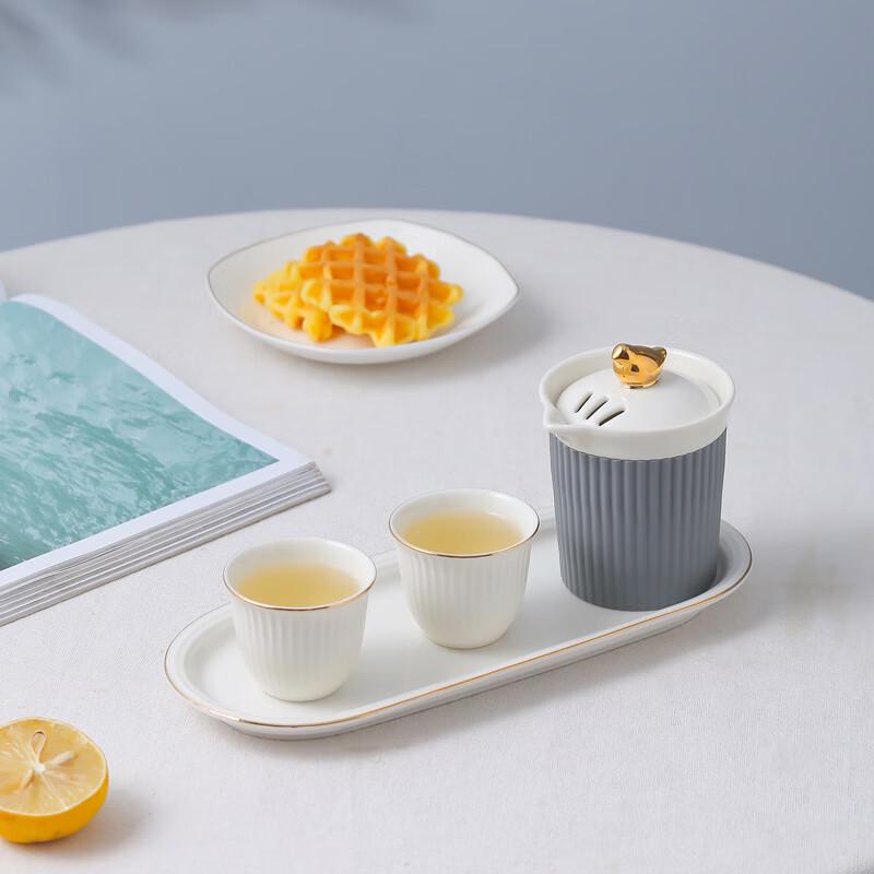 Weidu Shuiyue Little Bird Ceramic Tea Set