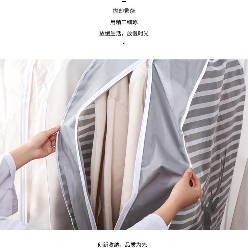 Trojrozměrný závěsný sáček Panda Prachový obal Oblečení Prachový sáček Odolný proti vlhkosti Kabát