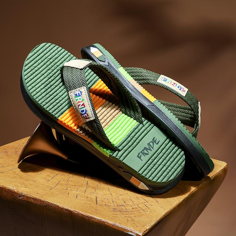 Letní žabky Pánské boty Venkovní Plážové Protiskluzové Prodyšné Pantofle Pánské Plážové Pohodlné Ležérní Sandály Pánské boty