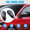 For Ford Focus MK4  - US version Carbon Fiber Pattern Mirror Case Black Side Wing Rearview Mirror Cover Trim LHD