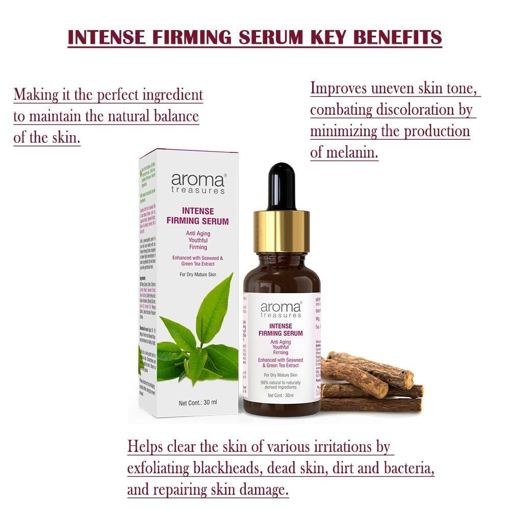 Anti-Aging-Gesichtsserum (30 ml), Intensiv straffendes Serum, Aroma-Schätze