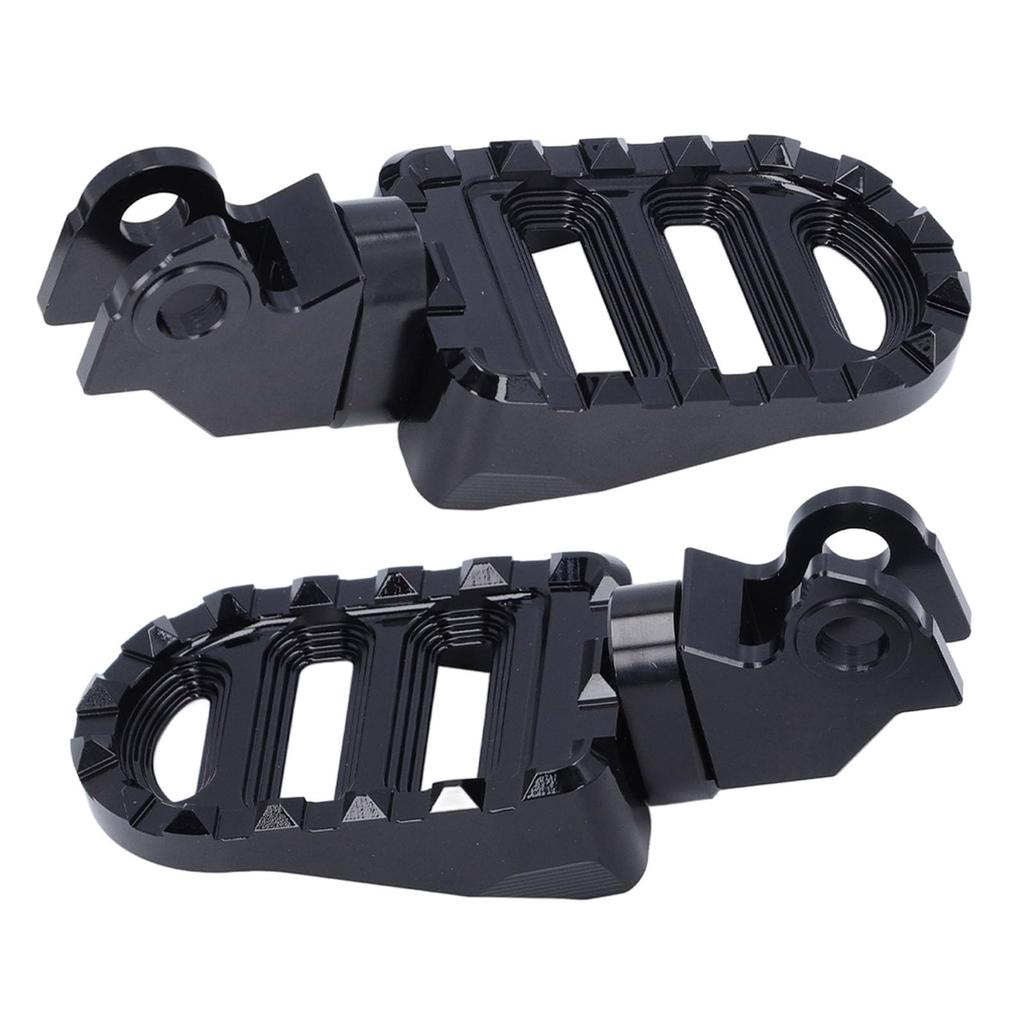 Motorcycle Foot Pegs, Anti-Slip Height Adjustable Front Rider Footrests Pedals for Trail 125 Hunter Cub