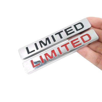 3D Limited Edition Metal Sticker Car Auto Body Emblem Badge Sticker Decal Chrome Emblem Door Bumper Trunk Car Styling Sticker