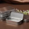 1Pc Refillable Tea Cans Metal Box Aluminum Tin Jar Nail Candle Cosmetic Container Candy Packaging Lid Storage Box for Cream Balm