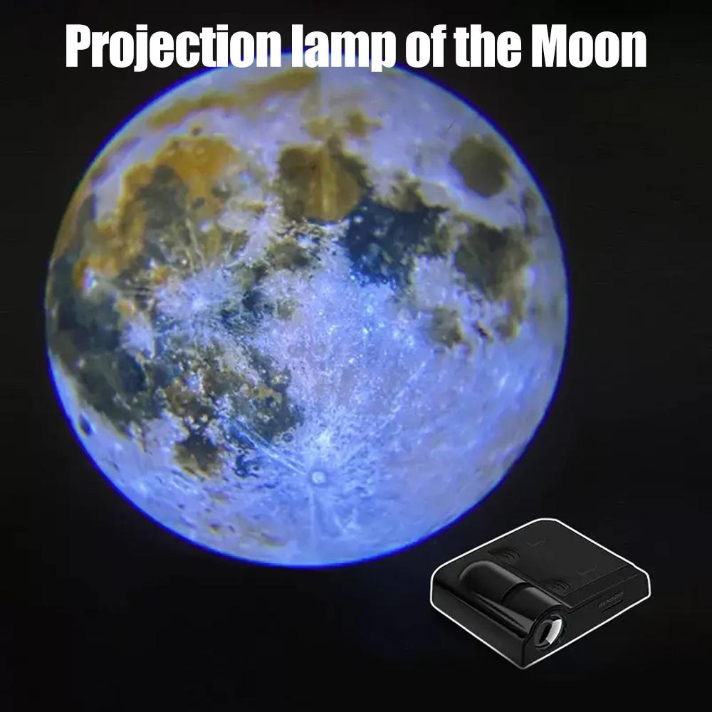 Moon Projection Lamp Atmosphere Light Night Light Photo Prop Wall Lamp Party Home Bedroom Decoration
