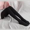 Extra Tall Unisex Black or White Stockings - 190cm Plus Size Pantyhose for Spring/Summer