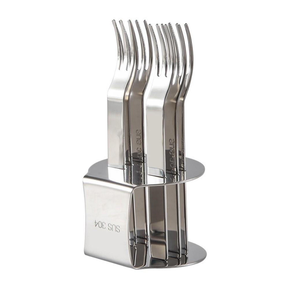 Reusable Dessert Fork Stainless Steel Cake Fork Luxury Fruit Fork Set Cake