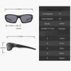 Uv400 Męskie okulary wędkarskie Outdoor Anti-ultrafioletowe Klasyczne spolaryzowane okulary przeciwsłoneczne Okulary przeciwsłoneczne do jazdy konnej