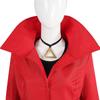 Christmas Coat Where On Earth Is Carmen Sandiego? Red Trench Coat Cosplay Costume, Cross-border Halloween Party Cosplay Outfit