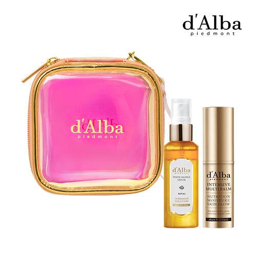 

[d Alba] White Truffle Royal Intensive Serum 60ml (1 bottle) + Multi-Balm (1 bottle) + Holographic Pouch (1 bottle)_671811