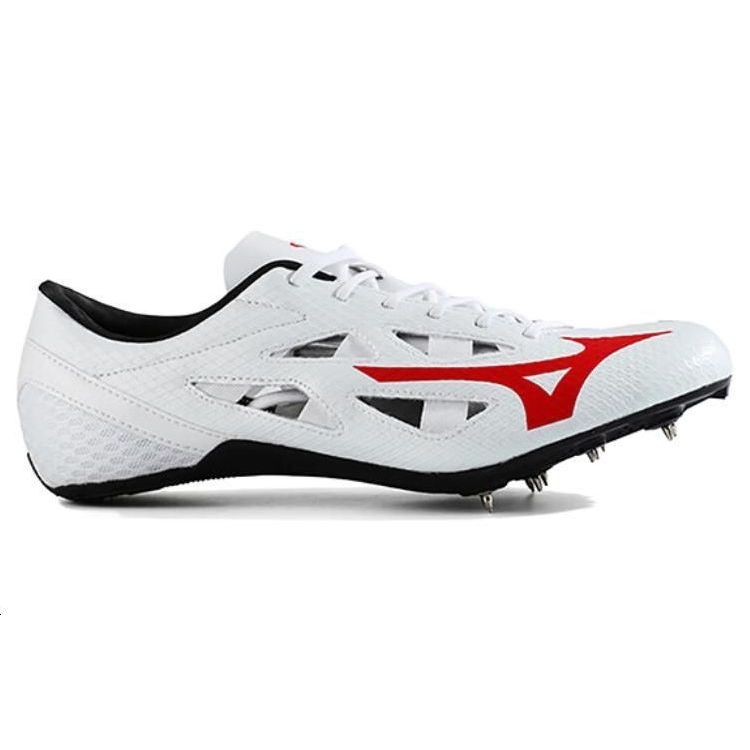 Mizuno Unisex Low-Top Sprint Running Shoes White Red U1GA202101