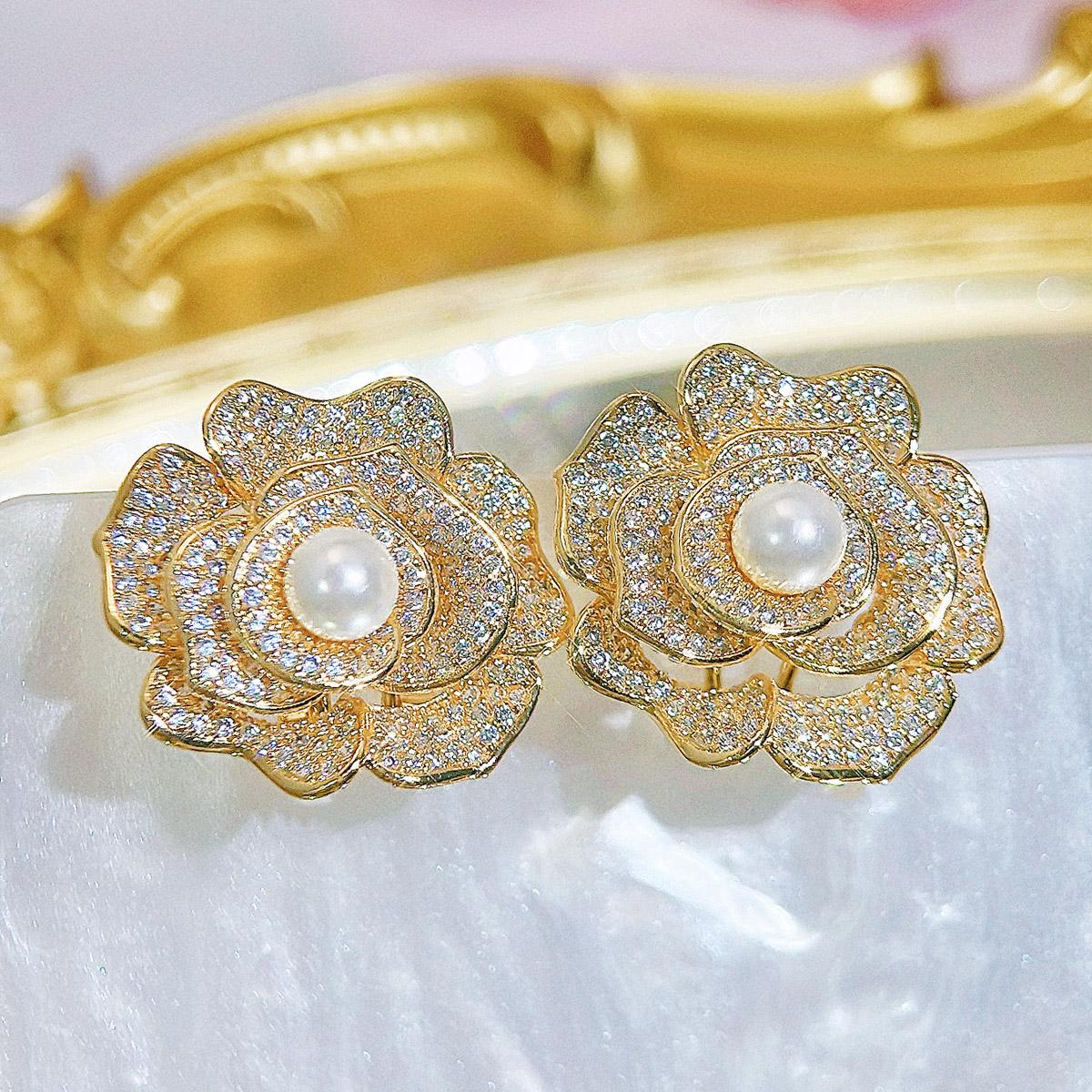 CMM Высококачественные и элегантные серьги с искусственным жемчугом золотистого и серебряного цвета, модные женские универсальные ювелирные аксессуары золотой