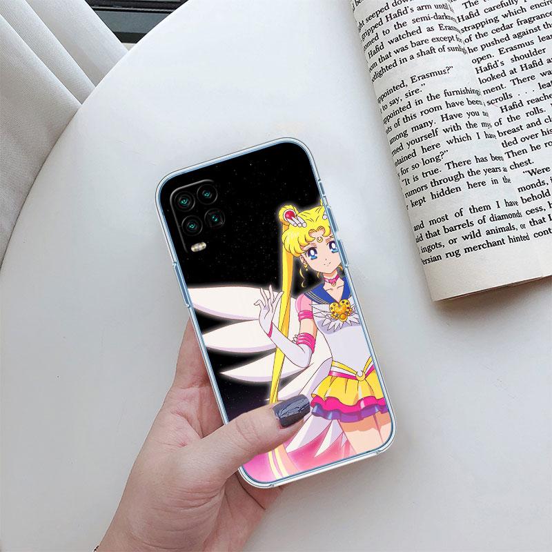 S-Sailors-Wallpaper M-Mond Transparente Handyhülle für Motorola Moto Edge 20 30 40 50 S30 Fusion Ultra Pro Neo Lite