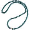 Blue Water Jade Bead Necklace - Ice Type, 6.5mm-12mm Beads, Women's Sweater Chain