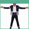 Michael Jackson podiumkostuum Pailletten performancepak voor moderne dansshow