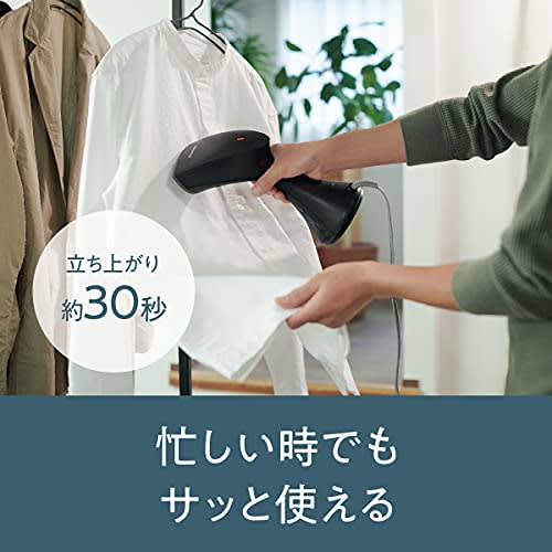 Panasonic Clothing Steamer Steam Dedicated Large Capacity Type Dark Gray NI-GS400-H