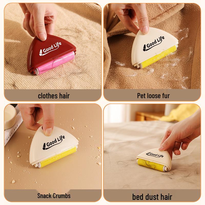 Portable Washable Reusable Lint Roller for Pet Hair Removal