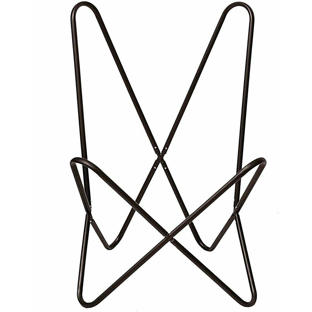 Scaun Fluture Relaxare Pliabil din Piele de Bivol Lucrat Manual pentru Birou, Acasă, Lounge