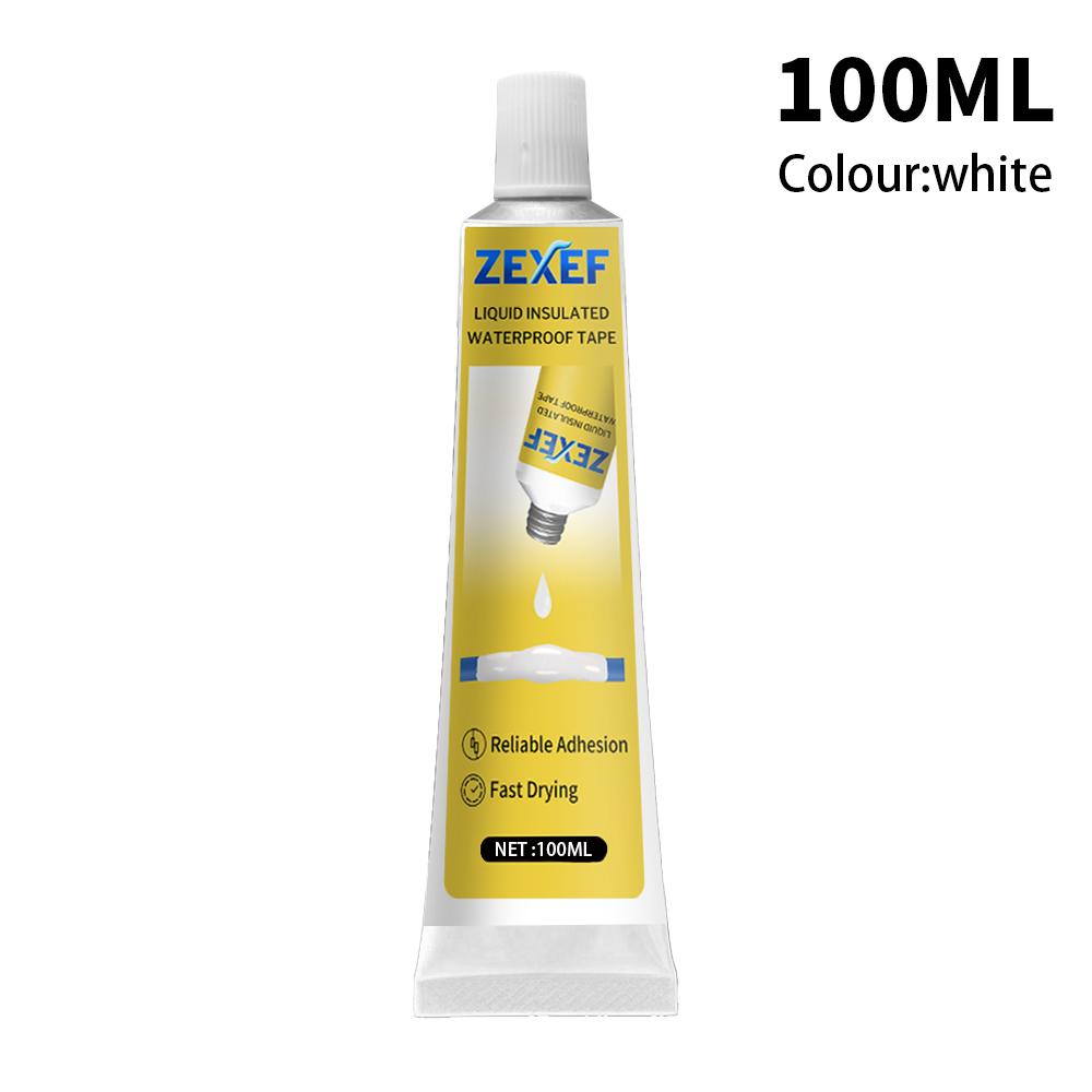 50/100ml Liquid Electrical Tape Waterproof Insulating Tape Fix Line Glue for Cable Use Insulation Paste Sealant Home Wire Repair