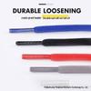 Round Thickened Sneaker Laces for Dad Shoes, Basketball Shoes, Leather Casual Shoes, and Martin Boots In Black, White, or Colored Styles.