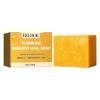 Turmeric Cleansing Soap for Brightening & Blemish Lightening Natural Face & Body Wash with Turmeric Root Extract, Oat & Ursa Smoothie for Radiant, Ev