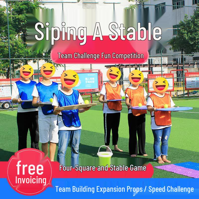Outdoor Team Building Balance Challenge Equipment