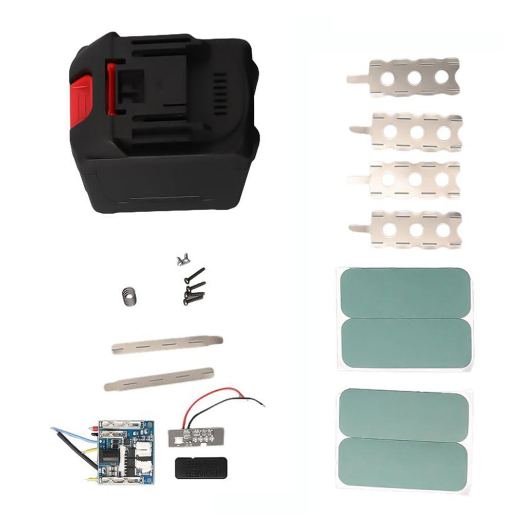 10/15/20cores Battery Shell 1set Accessories Metal PCB Charging Board